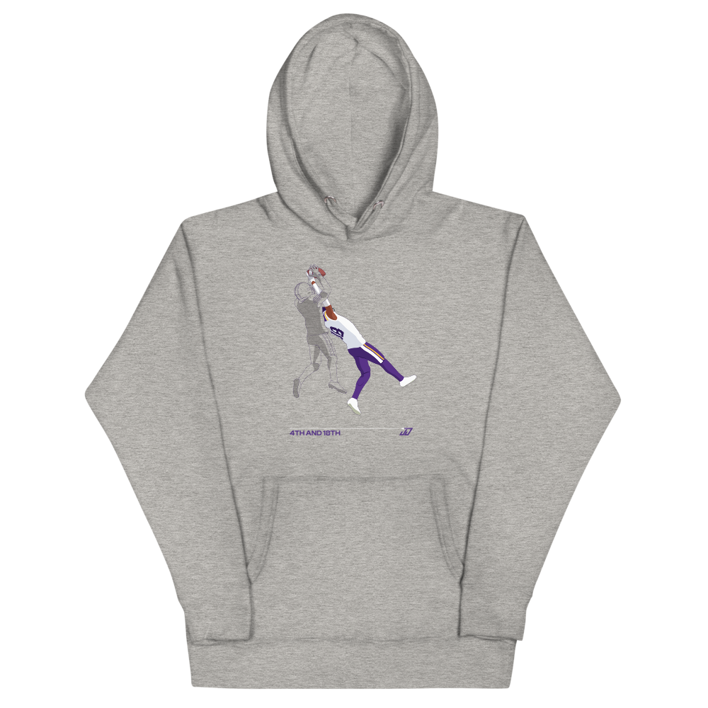 Justin Jefferson "4th & 18" Hoodie