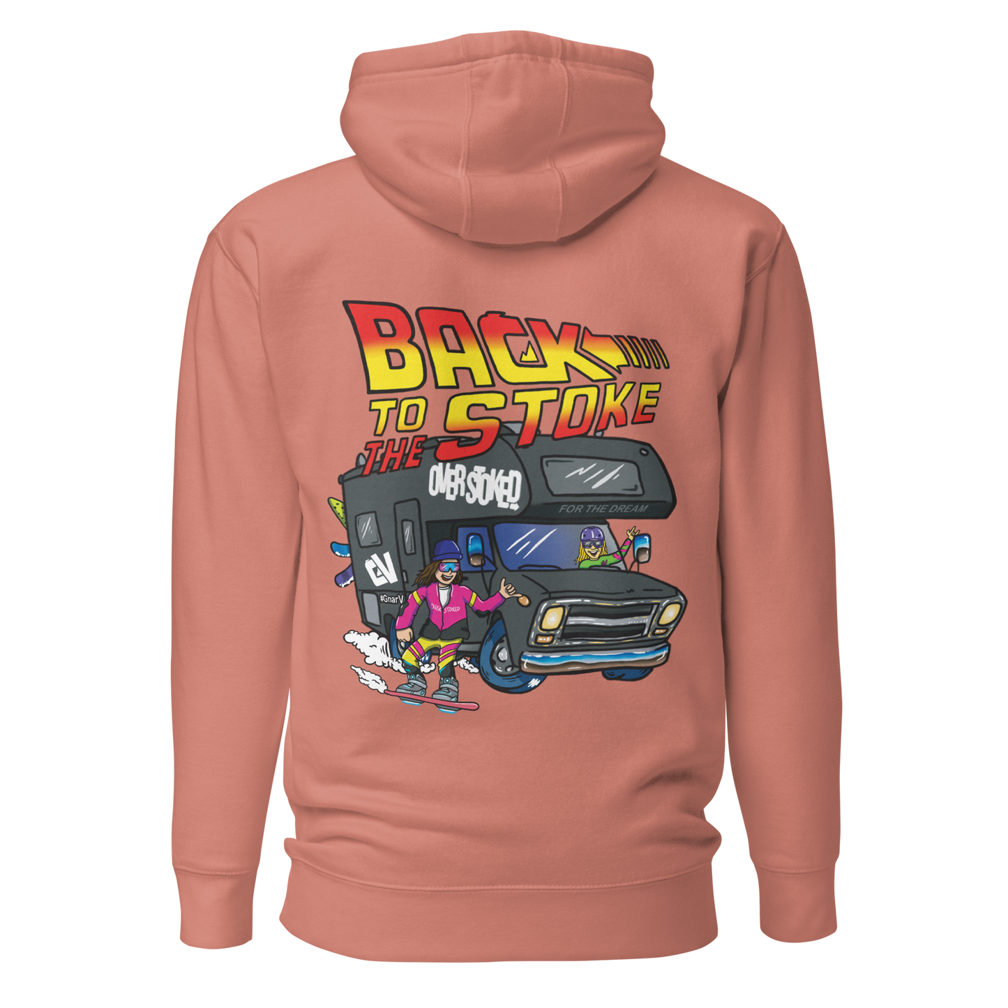 Casey Willax "Back to the Stoke" Illustration Hoodie