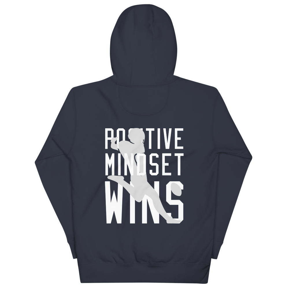 Rigo Sanchez "Positive Mindset Wins" Hoodie Navy