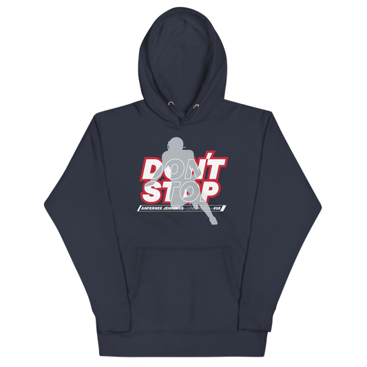 Anfernee Jennings "Don't Stop" Hoodie Navy