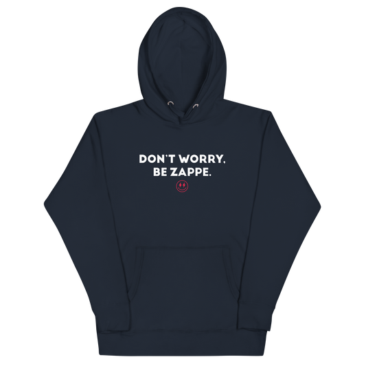 Bailey Zappe  "Don't Worry, Be Zappe" Hoodie