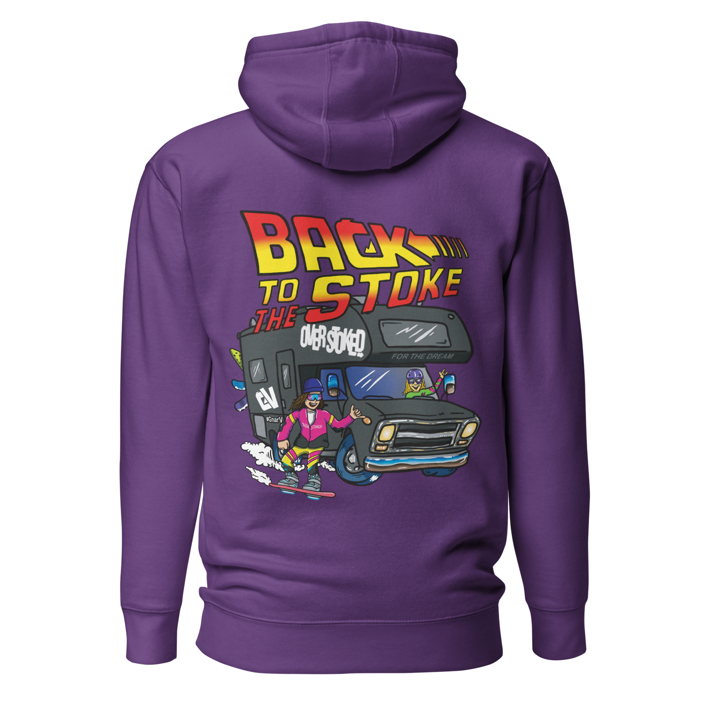 Casey Willax "Back to the Stoke" Illustration Hoodie