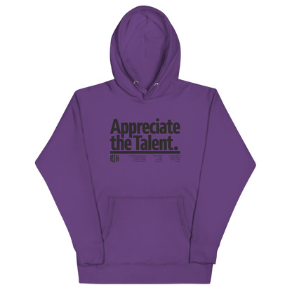 PJ Haggerty "Appreciate the Talent" Hoodie