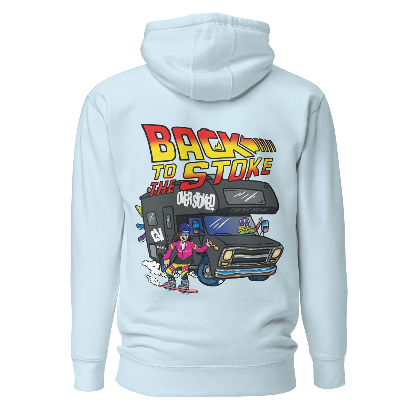 Casey Willax "Back to the Stoke" Illustration Hoodie