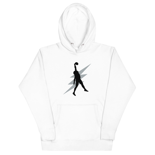 Kenny Moore Silhouette Hoodie White