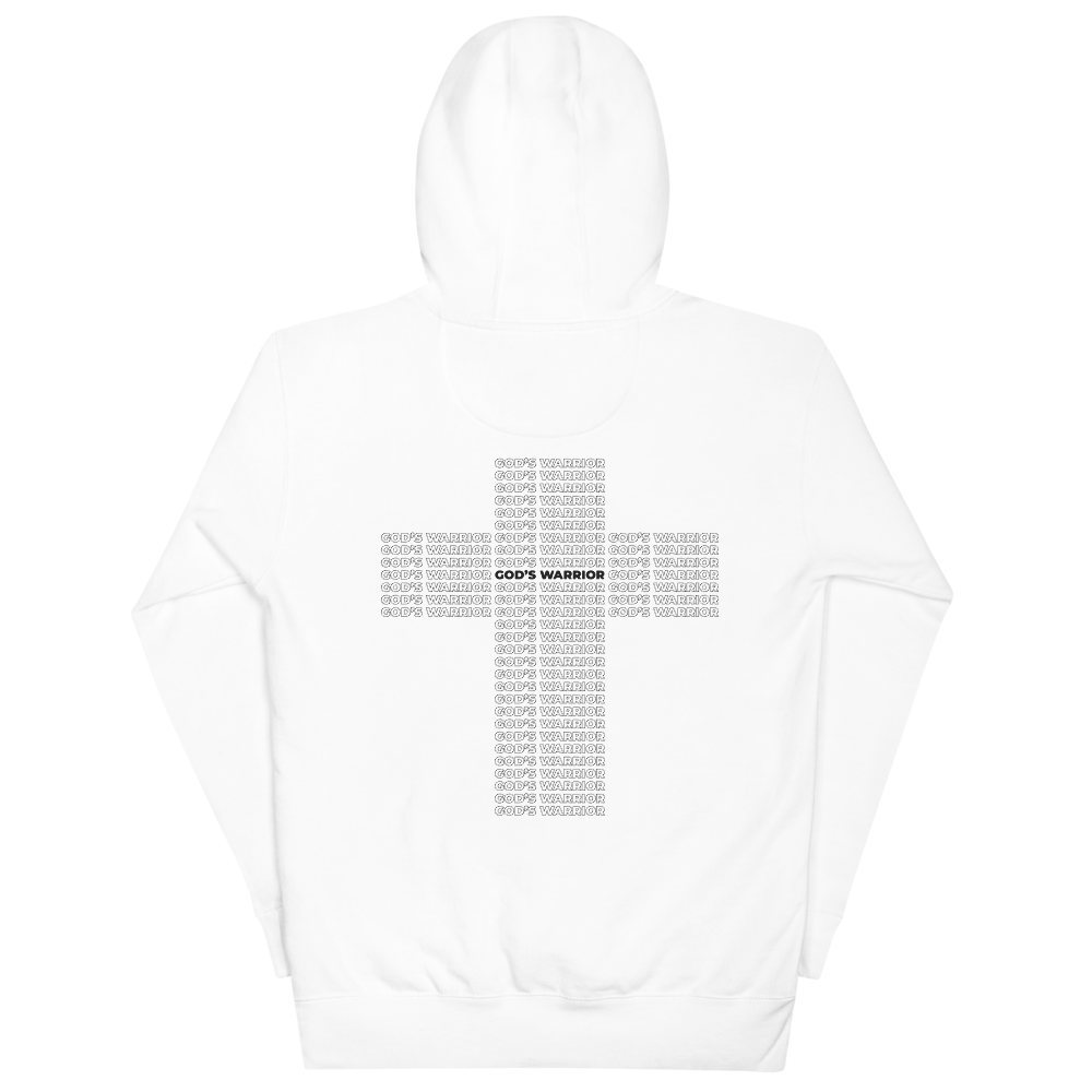 Jacob Phillips "God's Warrior" 2 Hoodie White