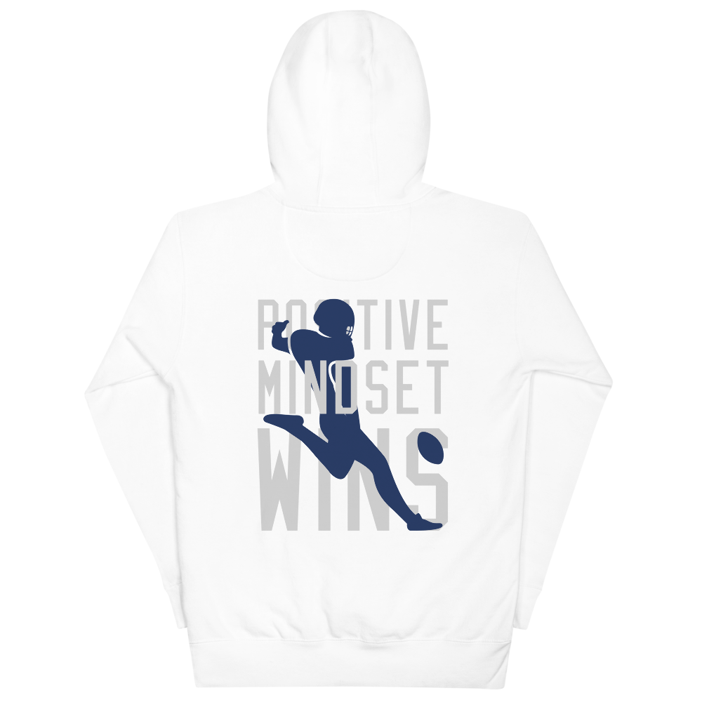 Rigo Sanchez "Positive Mindset Wins" Hoodie White