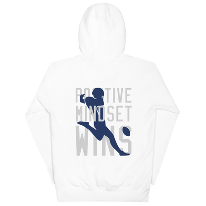 Rigo Sanchez "Positive Mindset Wins" Hoodie White