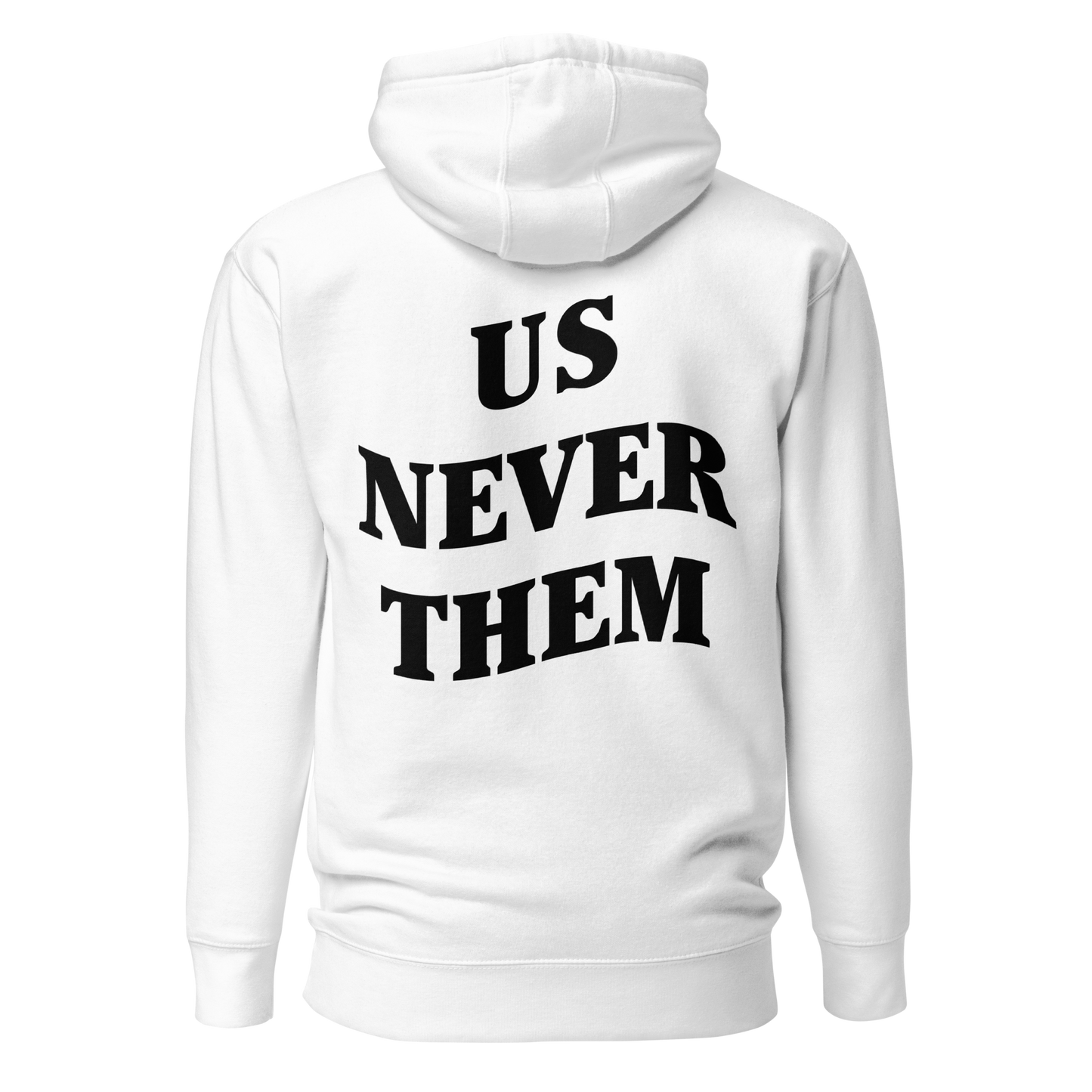 Terry McLaurin "Us Never Them - Wavy" Hoodie White