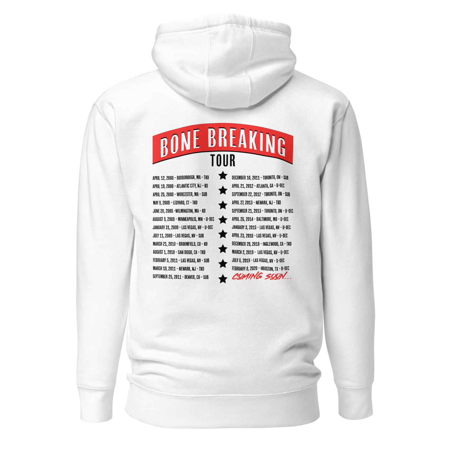 Jon Jones "GOAT" Hoodie