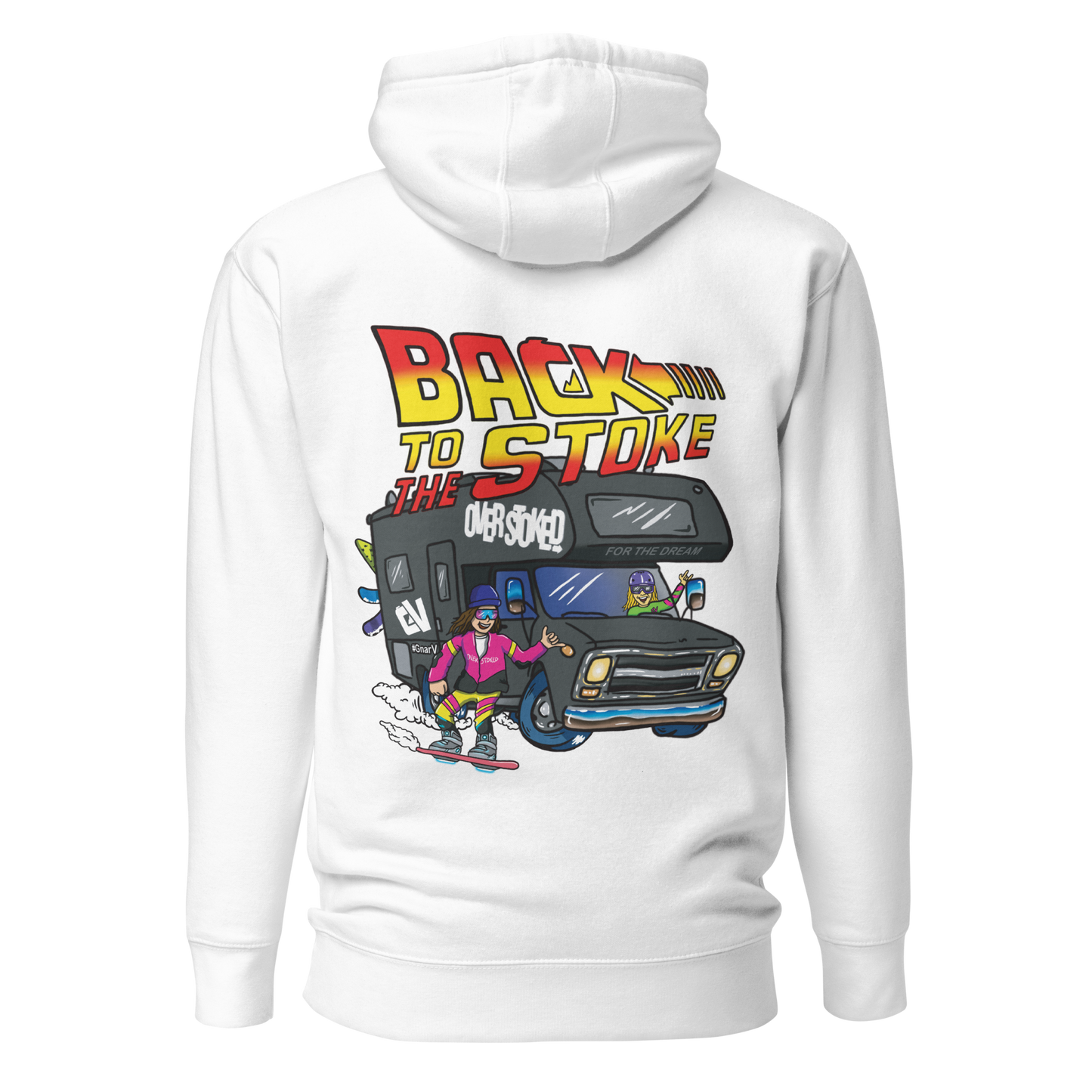Casey Willax "Back to the Stoke" Illustration Hoodie