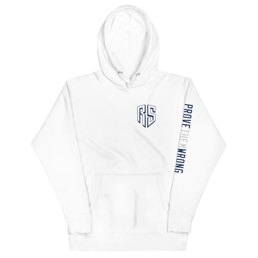 Rigo Sanchez "Prove Them Wrong" Hoodie White