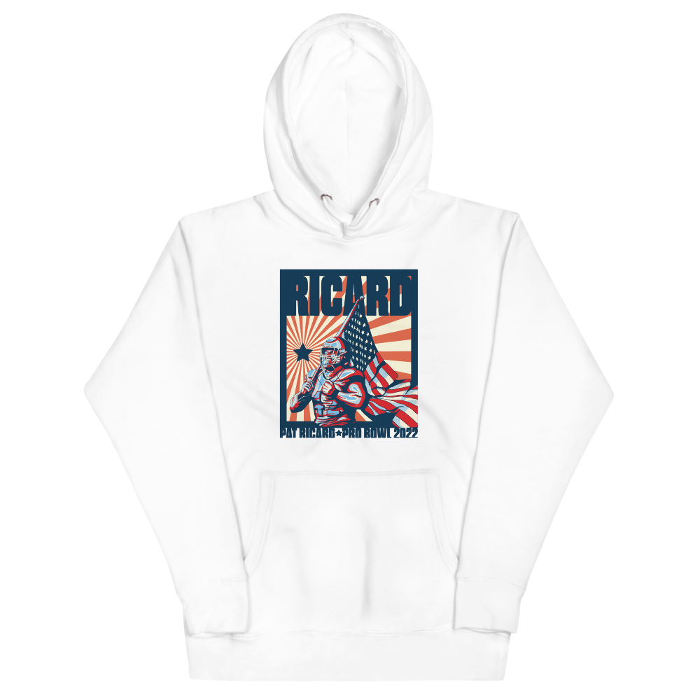 Patrick Ricard "Pro Bowl" Hoodie White
