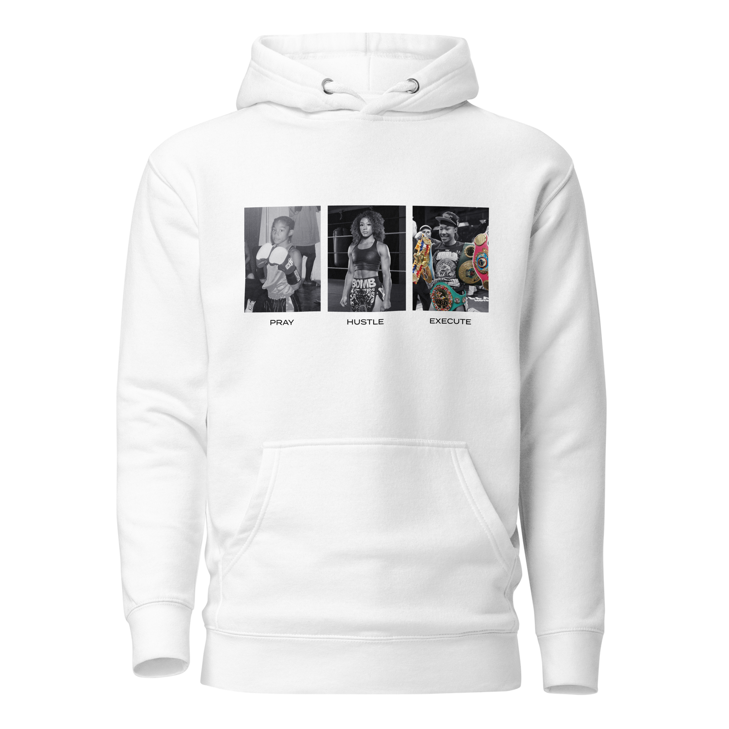Alycia Baumgardner "Pray, Hustle, Execute"  Hoodie