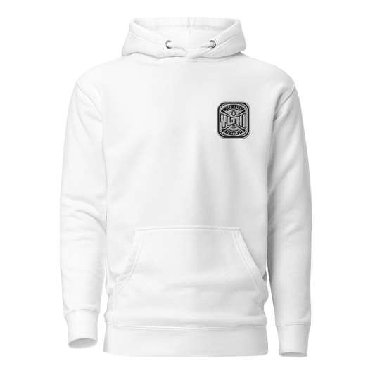 Casey Willax "YLTHI" Embroidered Hoodie White