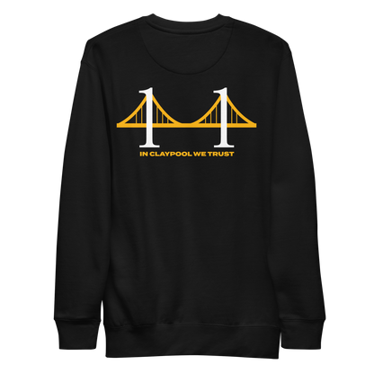 Chase Claypool "In Claypool We Trust" Sweatshirt Black