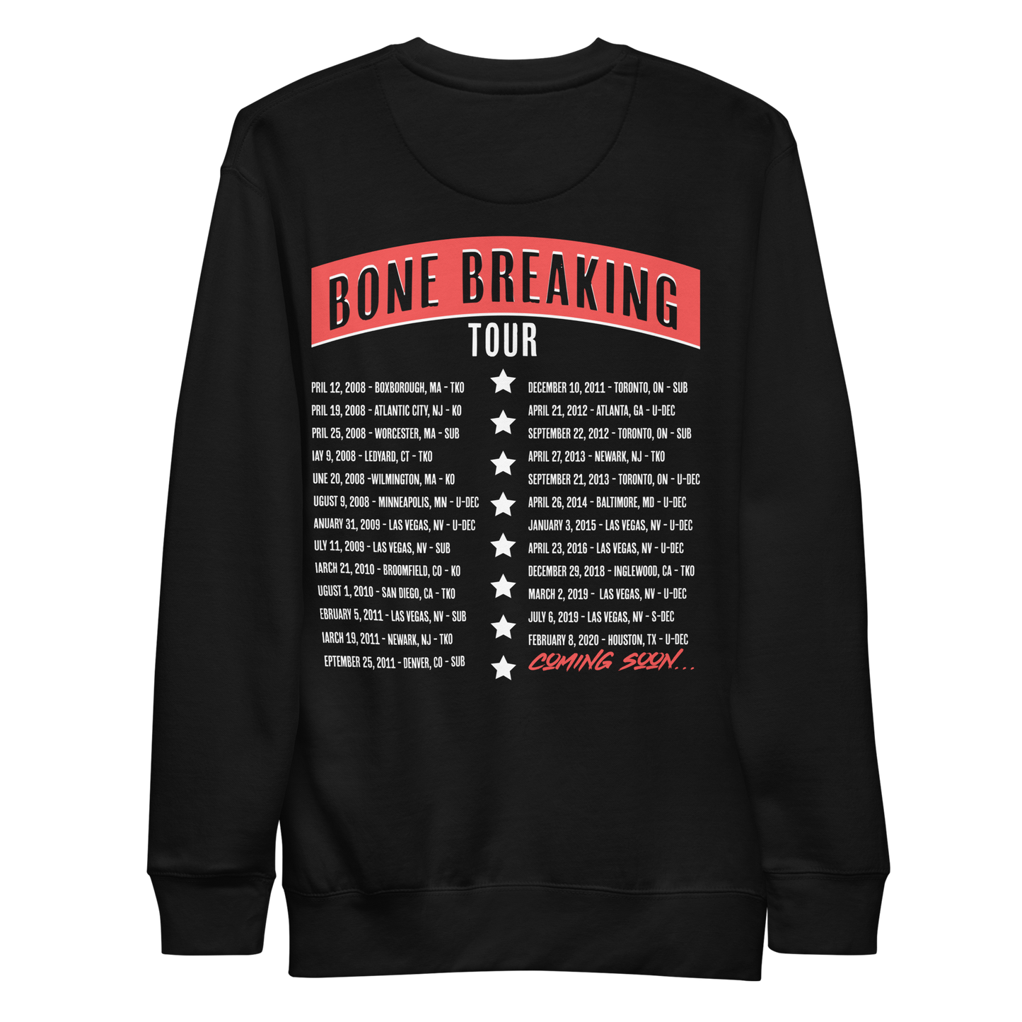 Jon Jones "GOAT" Sweatshirt