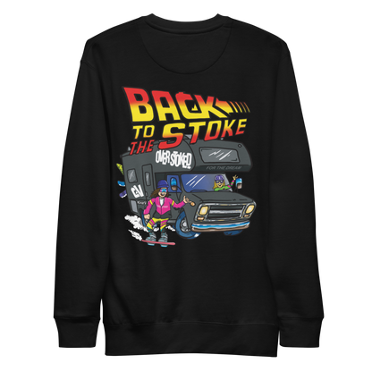 Casey Willax "Back to the Stoke" Illustration Sweatshirt