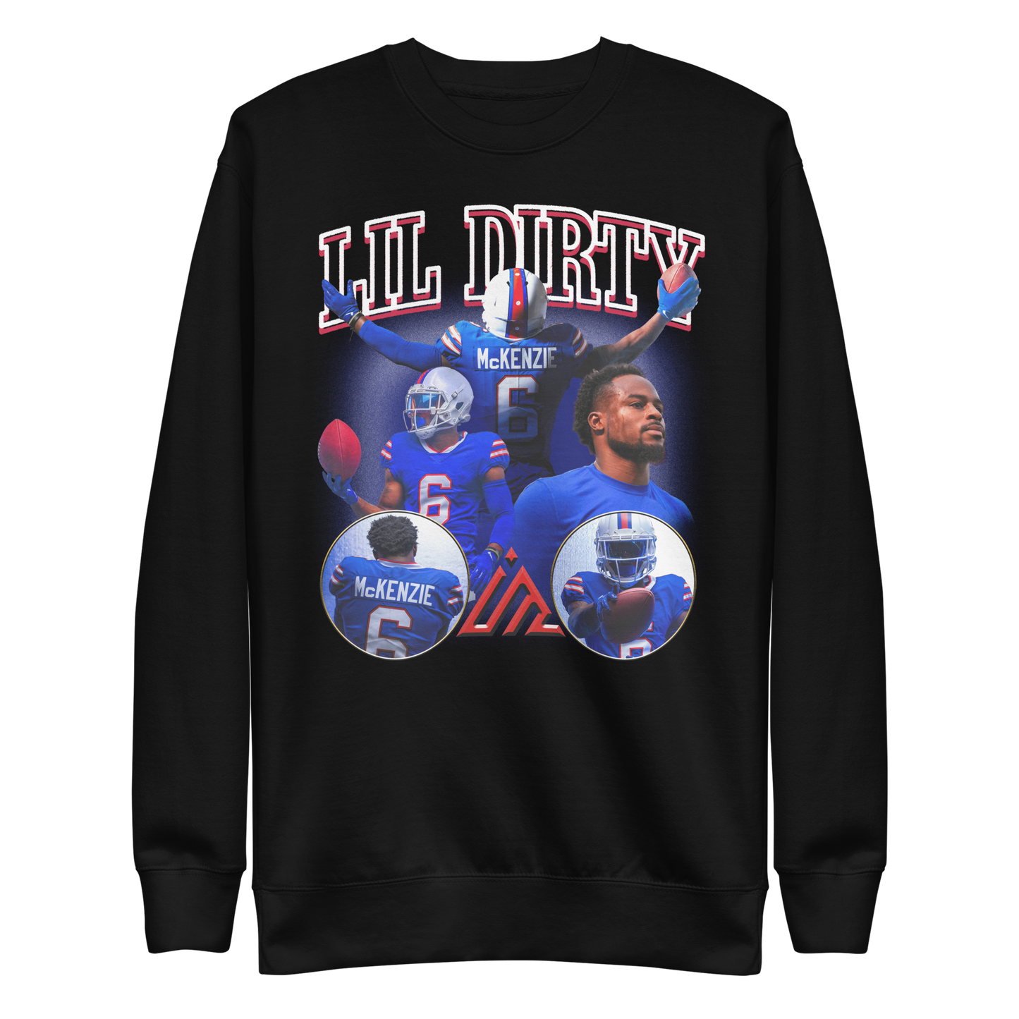 Isaiah McKenzie "Lil Dirty" Logo Sweatshirt