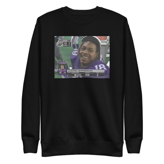 Justin Jefferson "Throwback" Sweatshirt