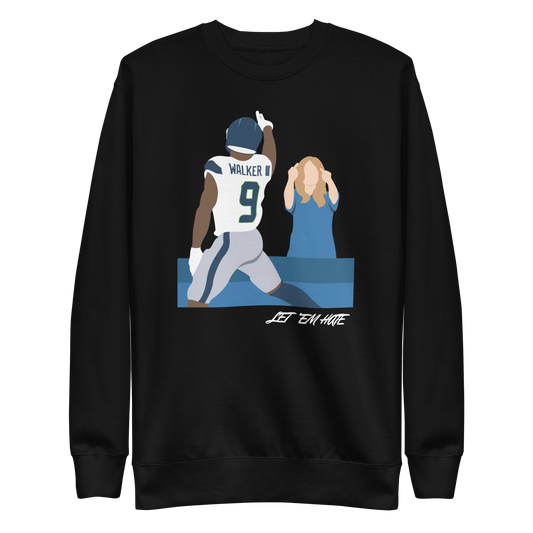 Kenneth Walker III "Let 'em Hate" Sweatshirt