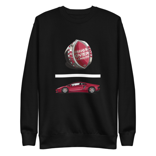Rings Over Lambos "Equation (Black)" Sweatshirt