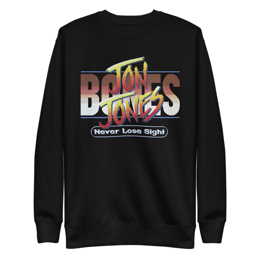 Jon Jones  "Retro Never Lose Sight" Sweatshirt