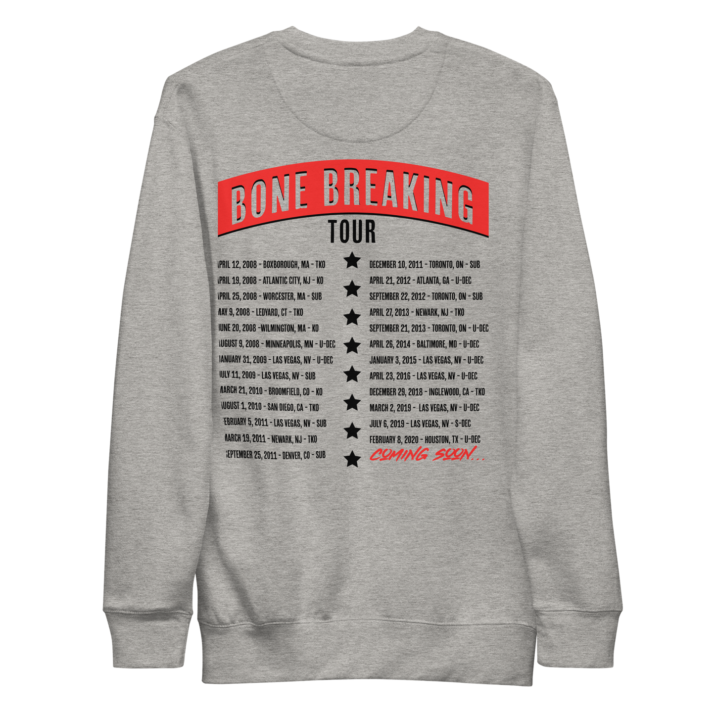 Jon Jones "GOAT" Sweatshirt