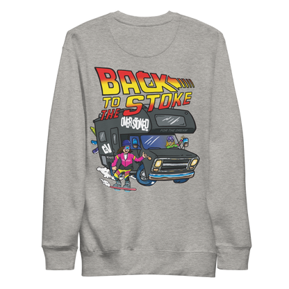 Casey Willax "Back to the Stoke" Illustration Sweatshirt
