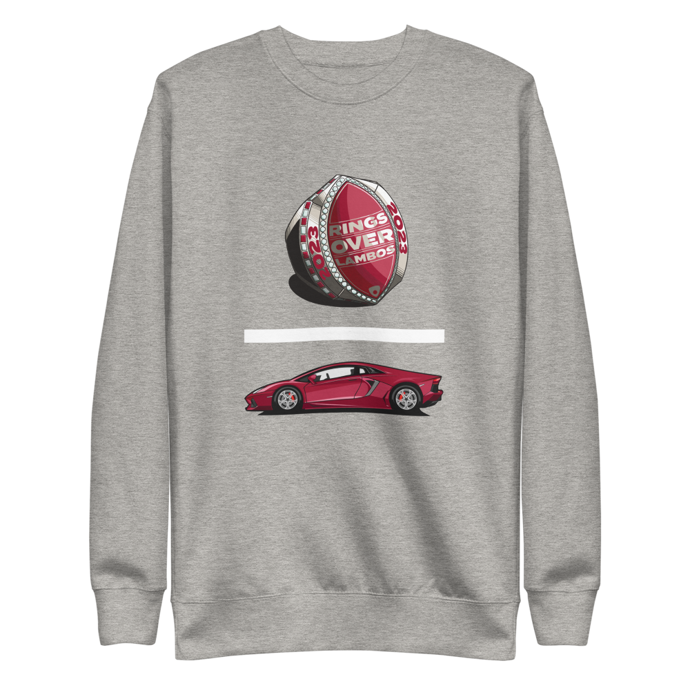 Rings Over Lambos "Equation (Gray)" Sweatshirt
