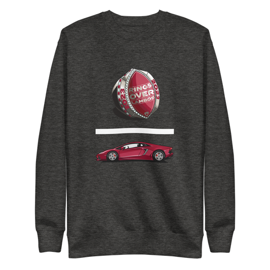 Rings Over Lambos "Equation (Gray)" Sweatshirt