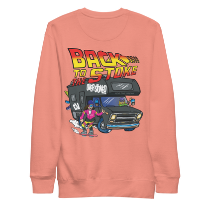 Casey Willax "Back to the Stoke" Illustration Sweatshirt