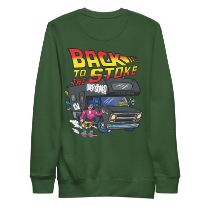 Casey Willax "Back to the Stoke" Illustration Sweatshirt