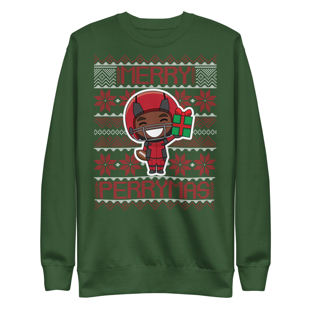 Denzel Perryman "Merry Perrymas" Sweatshirt