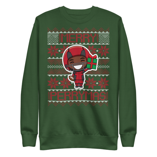 Denzel Perryman "Merry Perrymas" Sweatshirt
