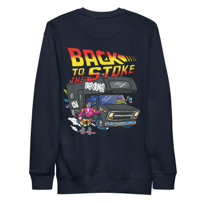 Casey Willax "Back to the Stoke" Illustration Sweatshirt