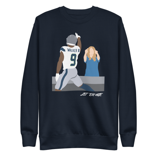 Kenneth Walker III "Let 'em Hate" Sweatshirt
