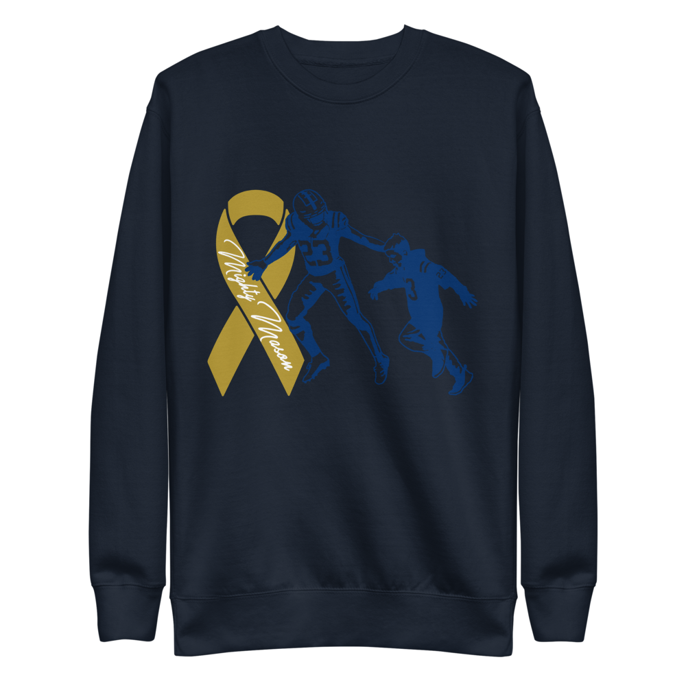 Kenny Moore II "Mighty Mason 2023" Sweatshirt