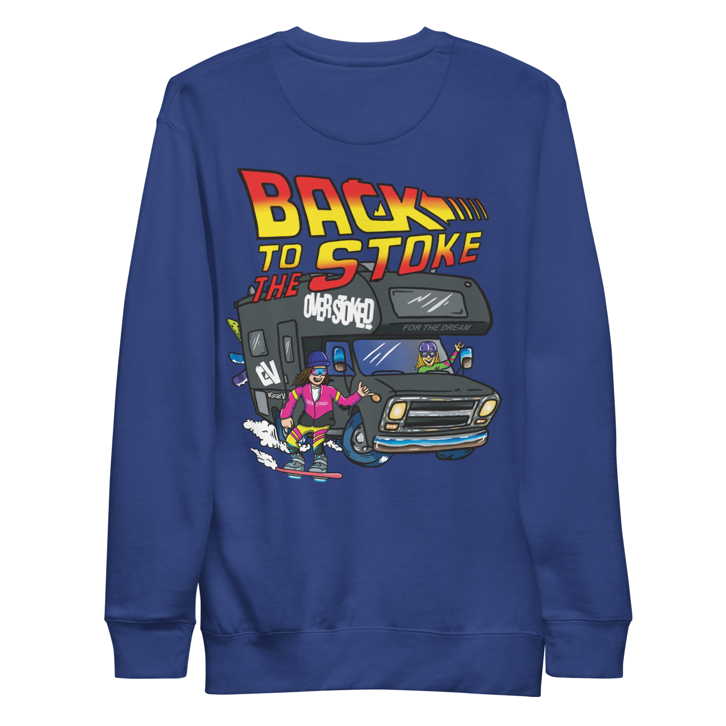 Casey Willax "Back to the Stoke" Illustration Sweatshirt
