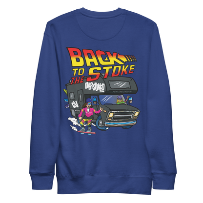 Casey Willax "Back to the Stoke" Illustration Sweatshirt