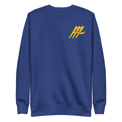 Markus Howard “Blue & Gold 1881” Logo Crewneck Sweatshirt