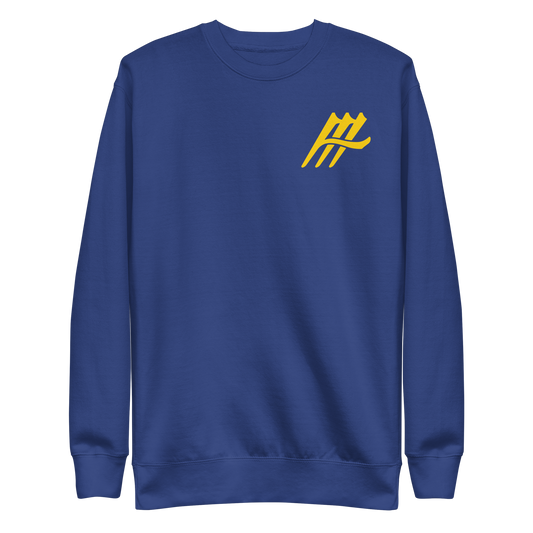 Markus Howard “Blue & Gold 1881” Logo Crewneck Sweatshirt
