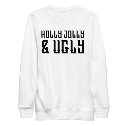 Foyesade Oluokun "Holly Jolly & Ugly" Sweatshirt White