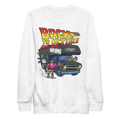 Casey Willax "Back to the Stoke" Illustration Sweatshirt