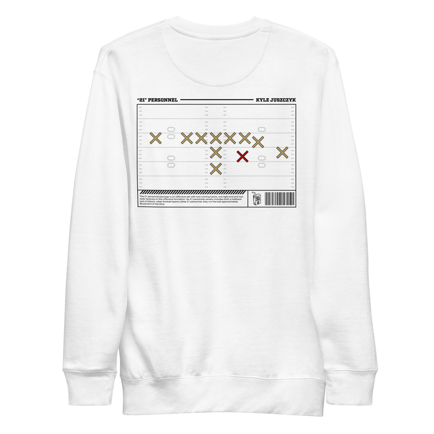 Kyle Juszczyk "21 Personnel" Sweatshirt