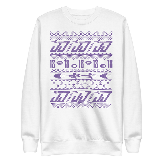 Justin Jefferson "Holiday" Sweater