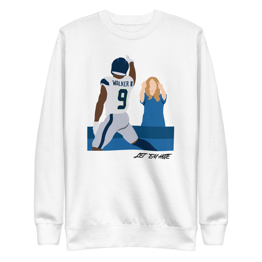 Kenneth Walker III "Let 'em Hate" Sweatshirt