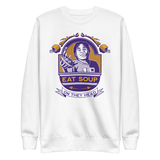 Justin Jefferson "Eat Soup" Sweatshirt