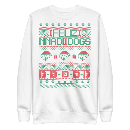 Derrick Nnadi Feliz Nnadi Dogs "Christmas" Sweater