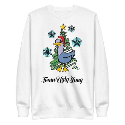Foyesade Oluokun "Holly Jolly & Ugly" Sweatshirt White